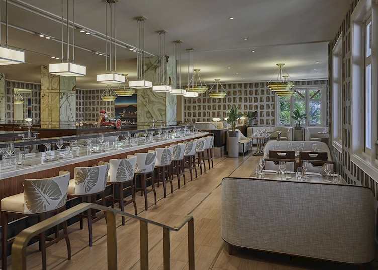 Esquilina restaurant at Four Seasons Resort Nevis