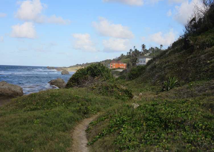 Coastal path from Bathsheba to the Atlantis Hotel