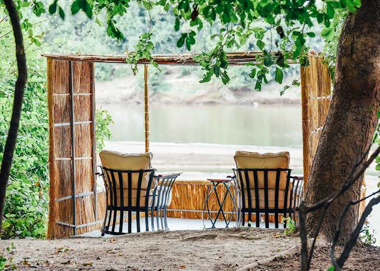 Private Deck at Kaingo Camp, South Luangwa National Park