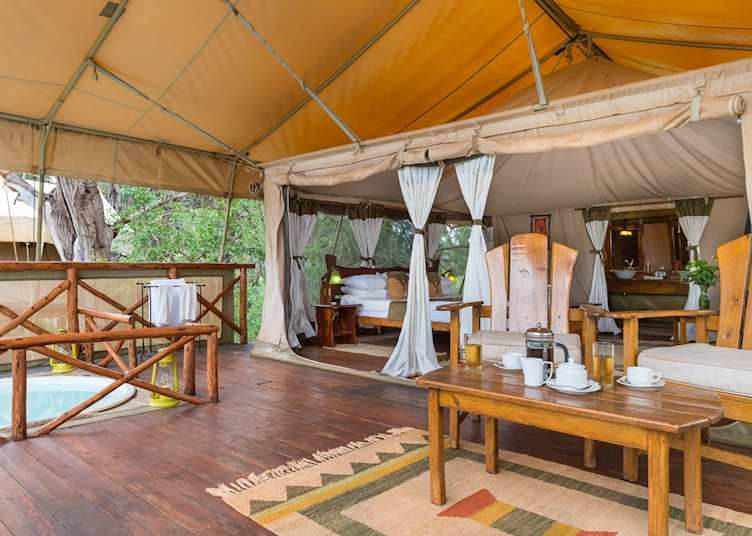Tent at Elephant Bedroom Camp