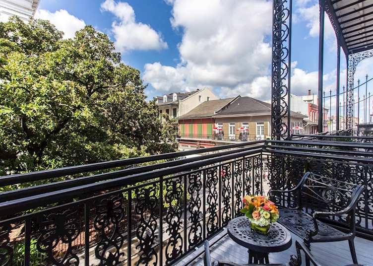 Double balcony view
