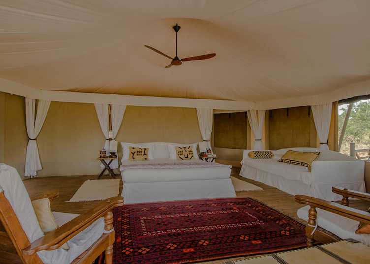 Chui tent at Ol Seki