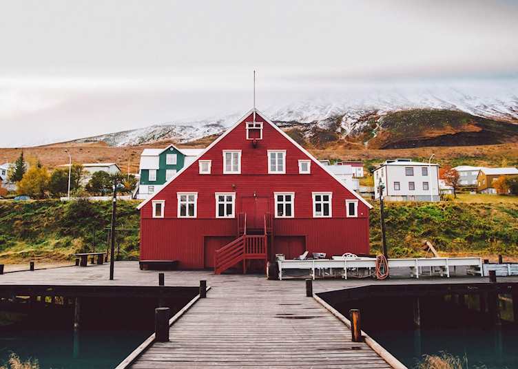 Fishing village in East Iceland