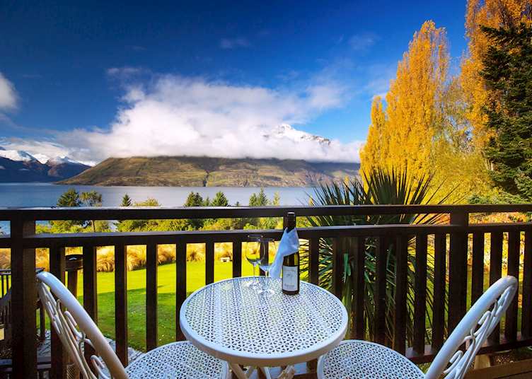 View from the Tahi Room at Hidden Lodge