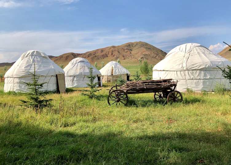Kyrgyzstan yurt camp