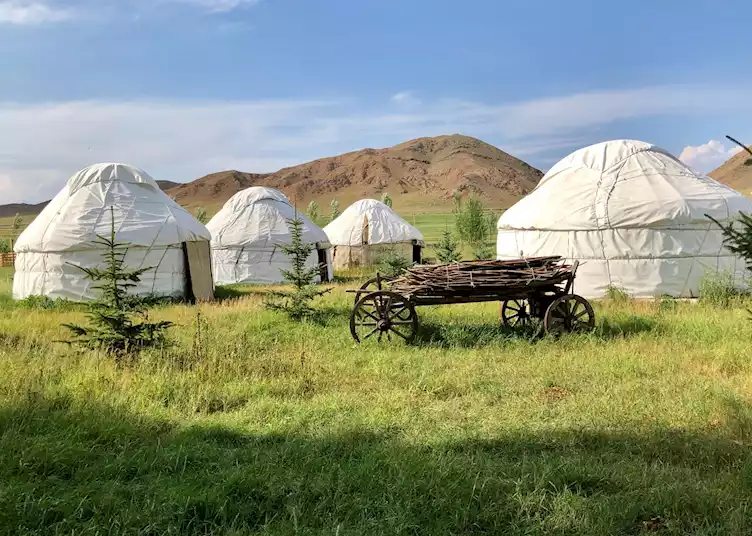 Kyrgyzstan yurt camp