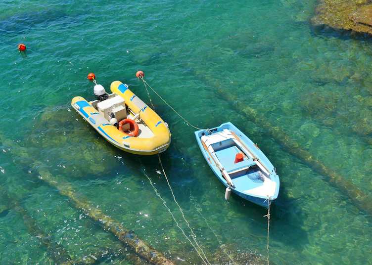 Cinque Terre boats