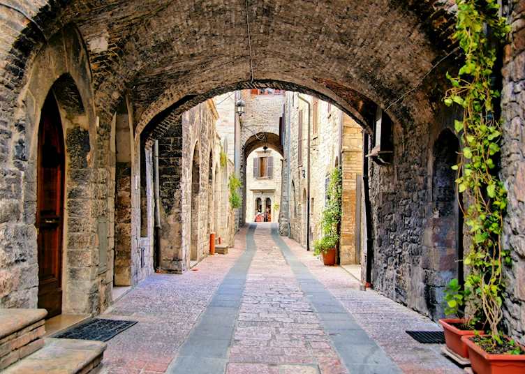 Streets of Assisi, Umbria
