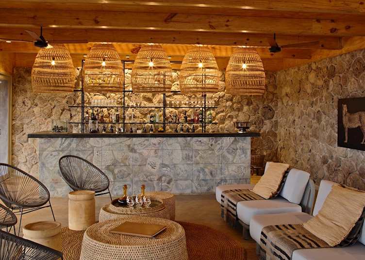 Lounge area, Namiri Plains, Serengeti National Park