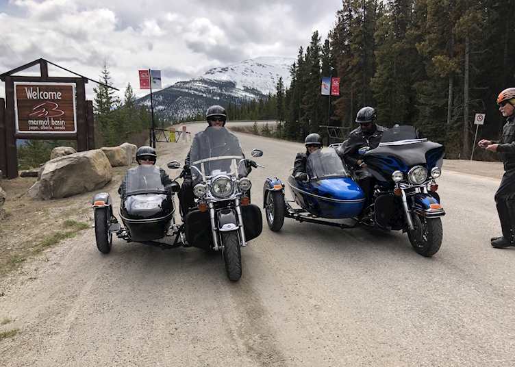 Jasper Motorcycle Tour, Jasper, Alberta, Canada