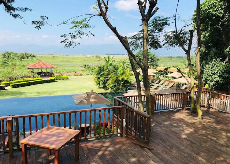 Pool at Sanctum Inle