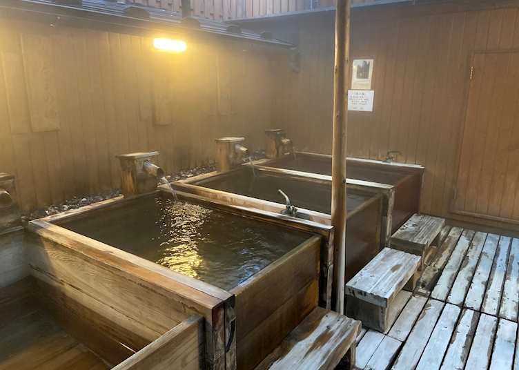 Baths at Kokuya, Shibu Onsen