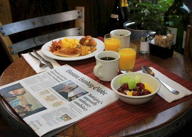 Breakfast at Newbury Guest House
