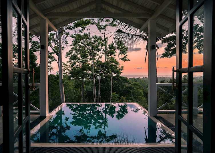 View from Superior bungalow, Tabula Rasa, Galle