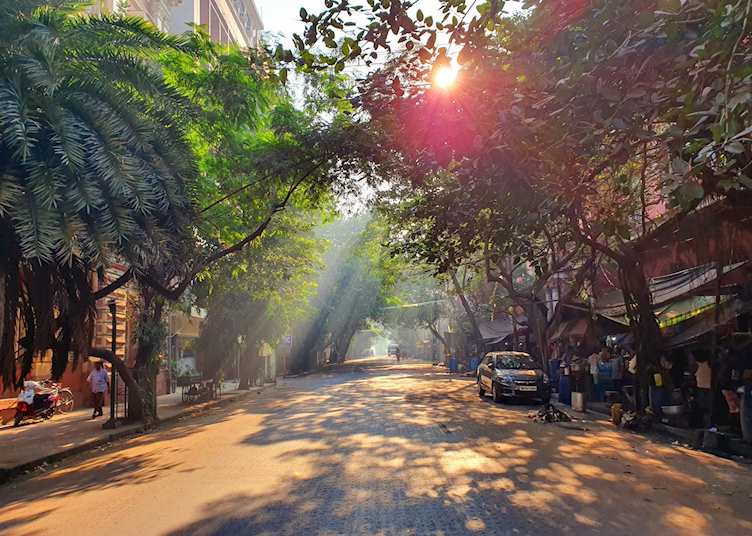 Early morning off Strand Road, Calcutta 