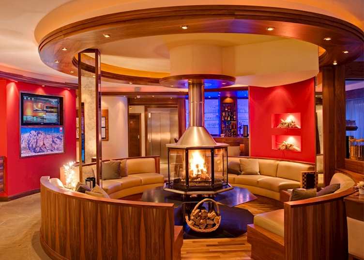 Hotel Bellerive lounge area