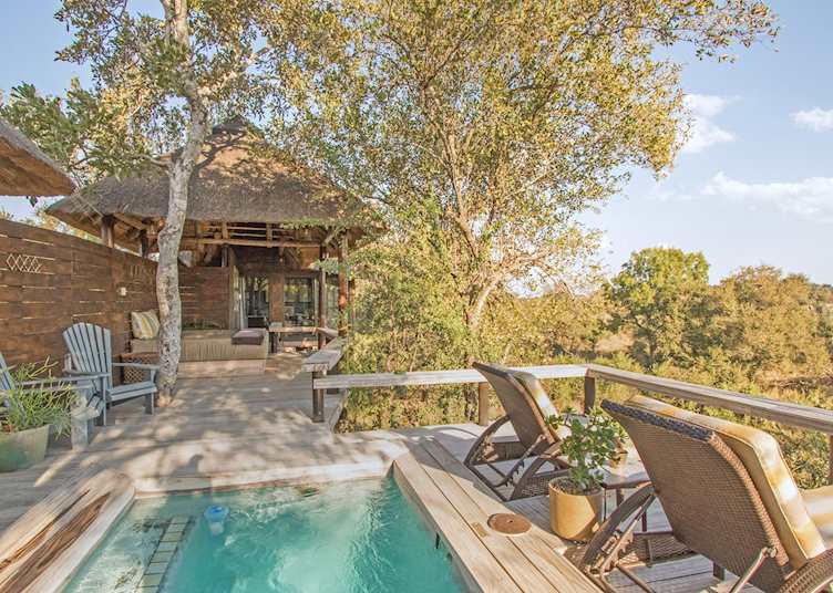 Waterhole suite, Simbambili Game Lodge, The Sabi Sand Wildtuin