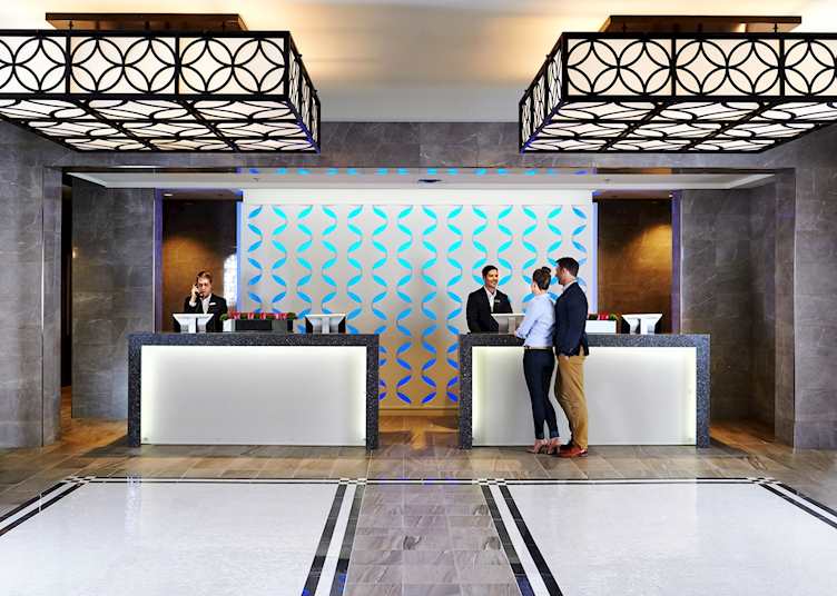 Front desk, Prince George Hotel, Halifax