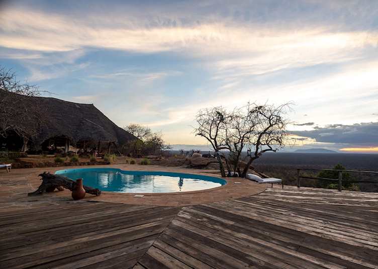 Swimming area, Kipalo Hills, Tsavo Mbulia Conservancy