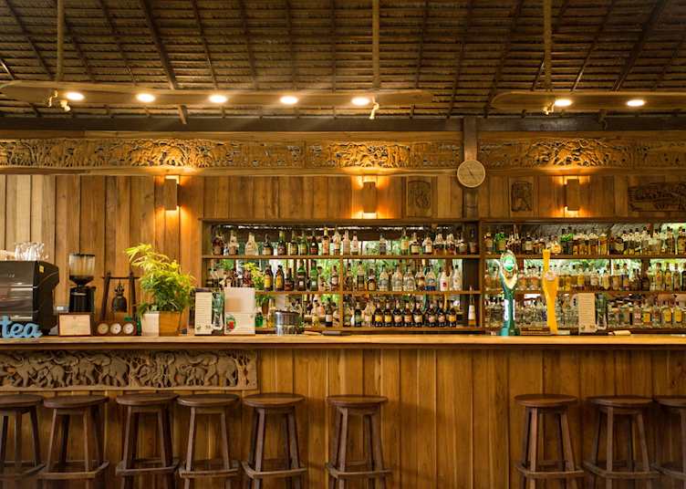 Elephant Hills Camp bar