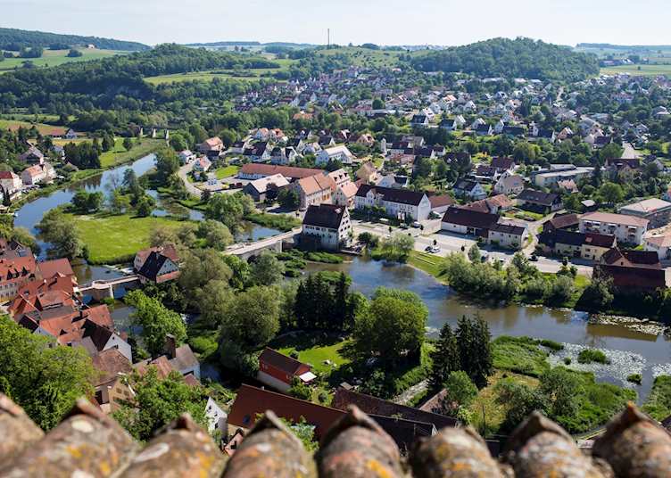 The view from Harburg Castle