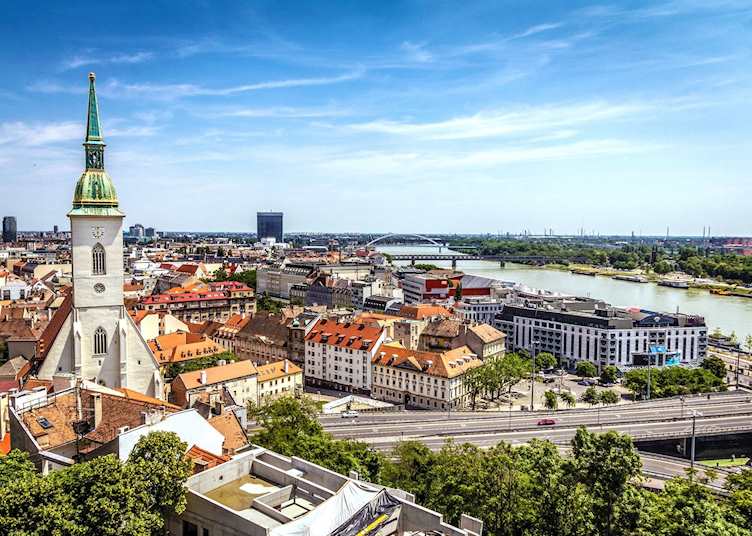 Bratislava cityscape