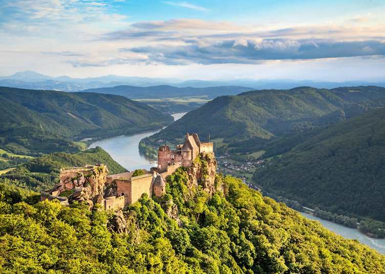 Sunset over the Wachau Valley