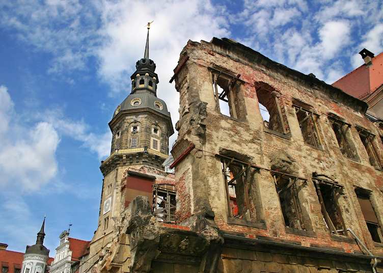 Dresden WWII ruins