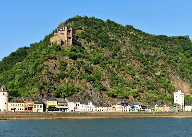 Castle overlooking the Rhine