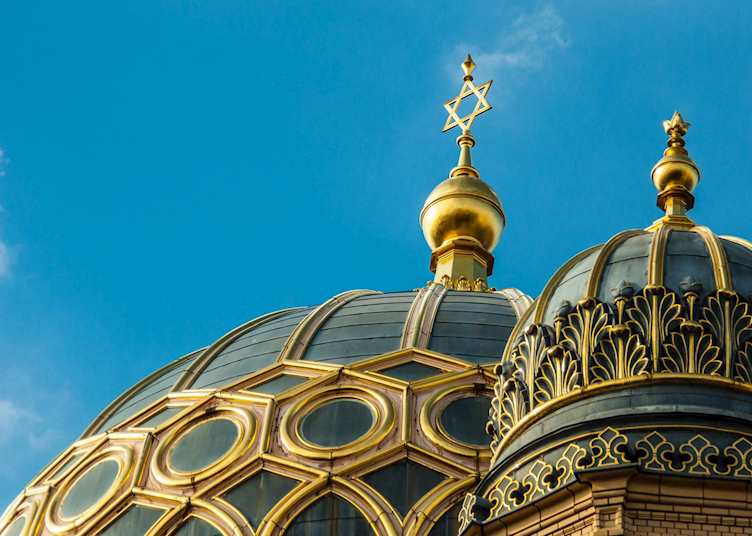 Star of David on Berlin synagogue