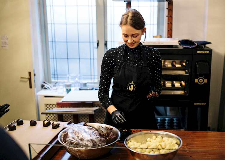 Chocolate making in Amsterdam