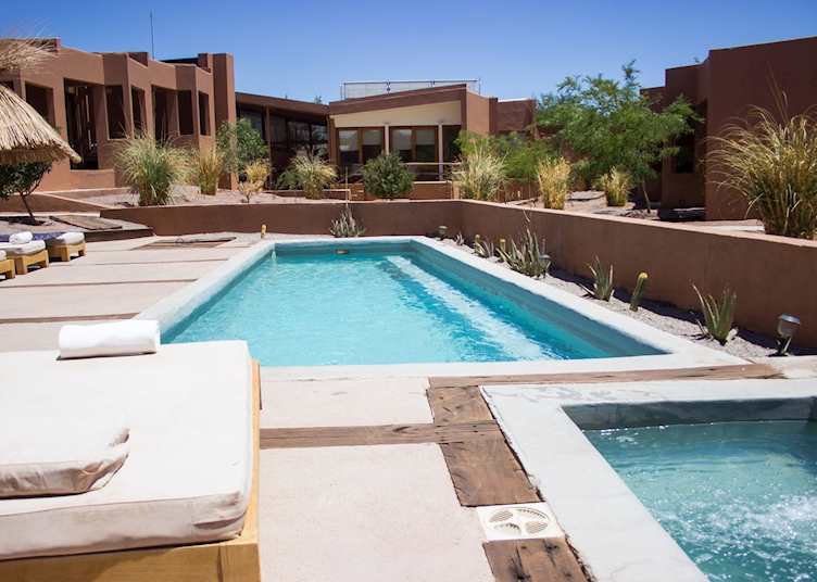 The pool at NOI Casa Atacama
