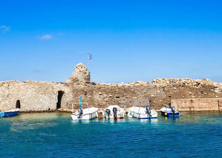 Venetian fortress in Naousa, Paros