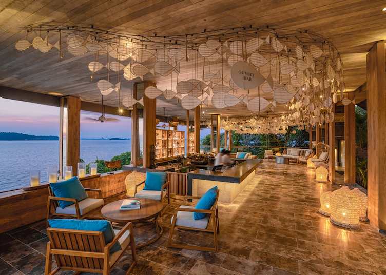 Sunset Bar at Six Senses Krabey