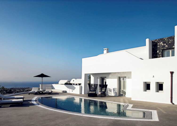 Selini Luxury Sunset Villa, Santo Pure suites
