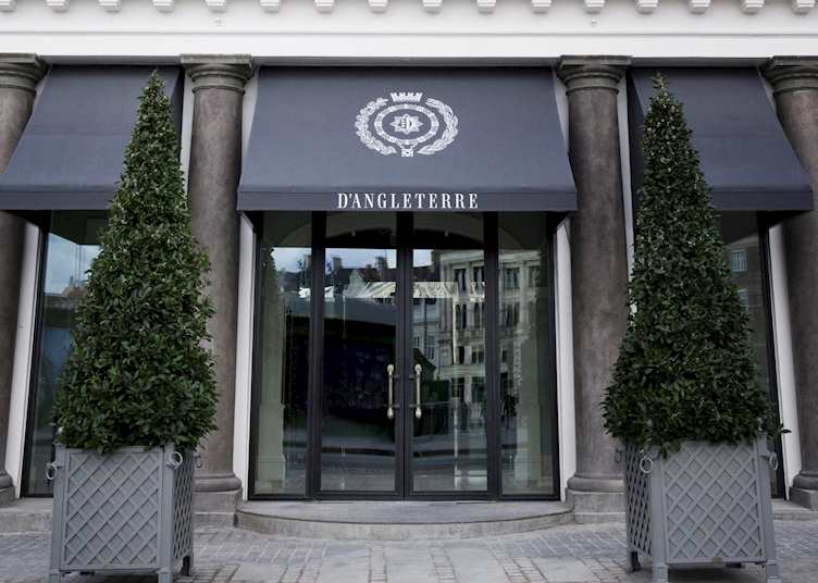 Hotel d'Angleterre front entrance