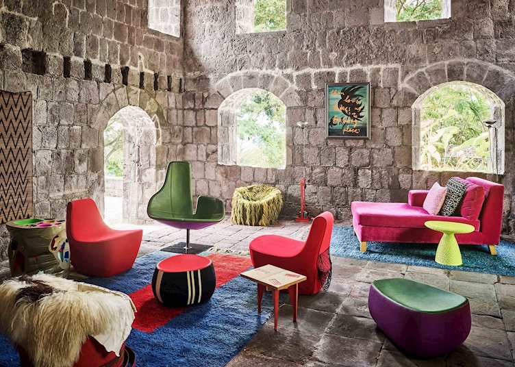Lounge area