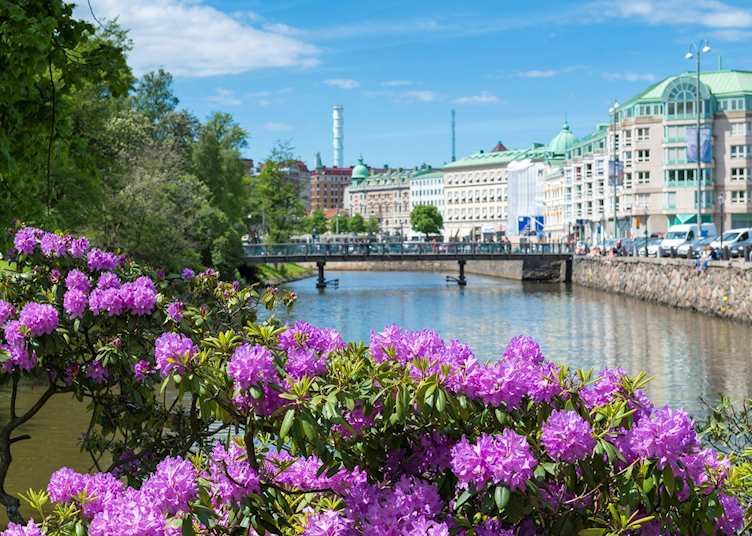Canal in central Gothenburg