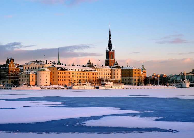 Stockholm in winter