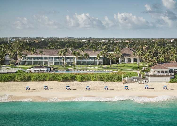 Aerial view of The Ocean Club