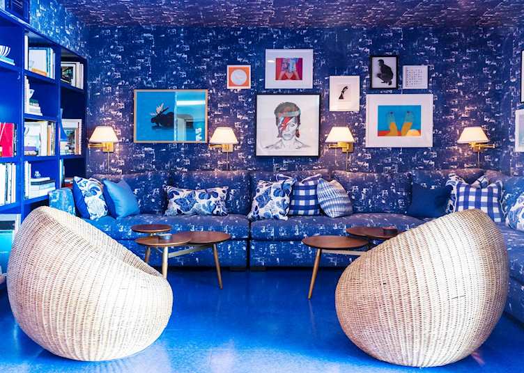 Lounge area at Holiday House