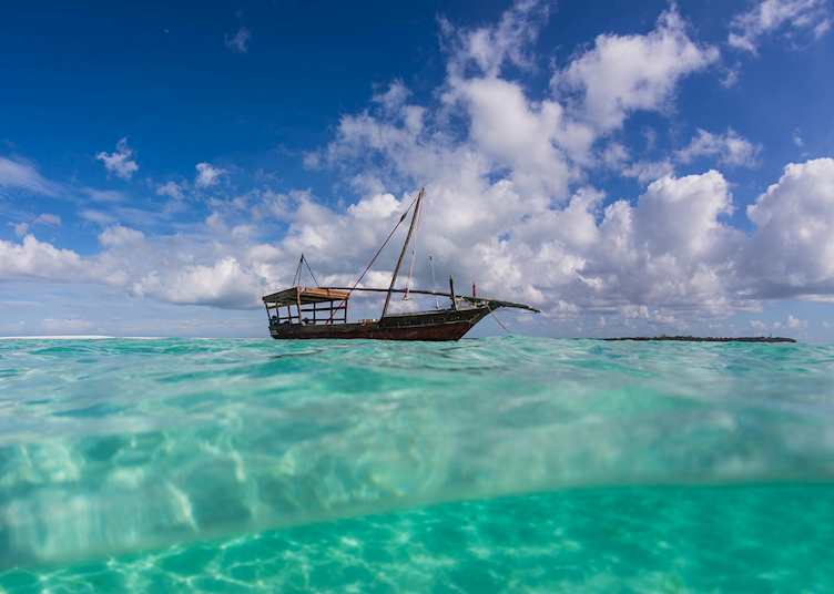 Sandbank near Manta Resort