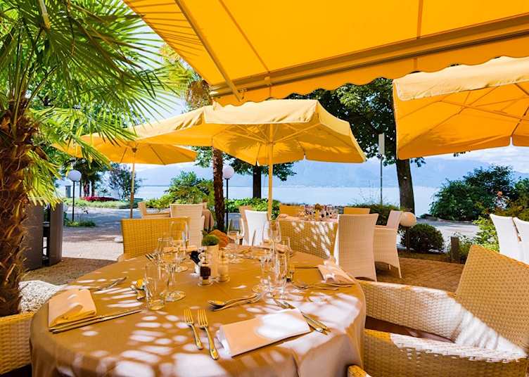 Cafe Bellagio, Royal Plaza Montreux & Spa