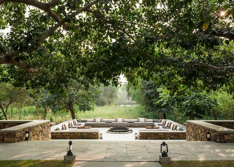 Main fire pit, Aman-i-Khas