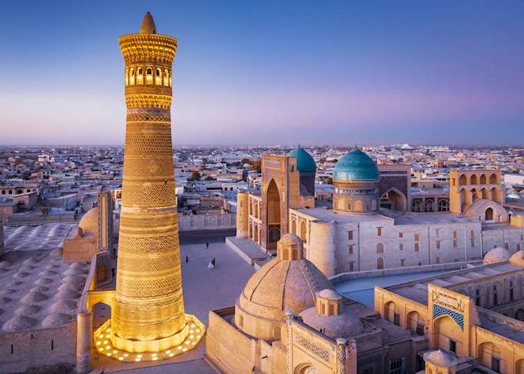 Bukhara skyline