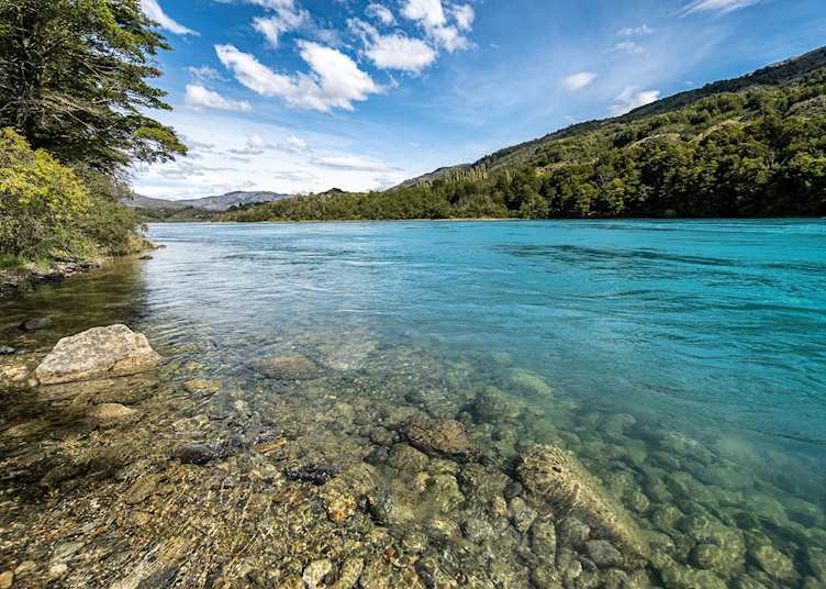 Baker River in Chilean Patagonia