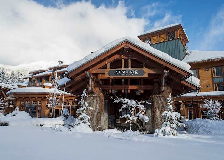 Winter at Nita Lake Lodge, Whistler