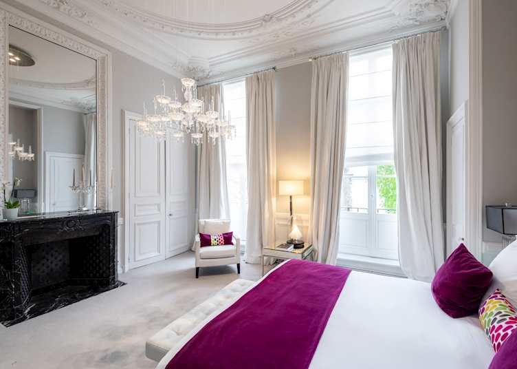 A privilege room at Clarance Hotel