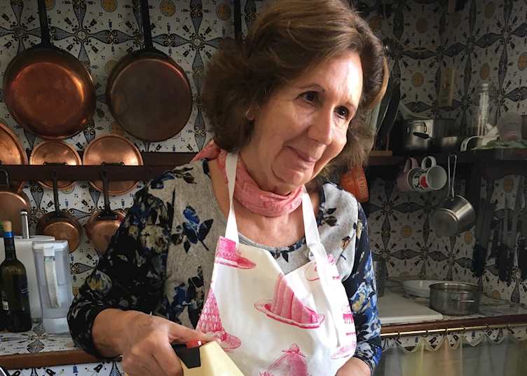 Cooking class at Casa Laura's