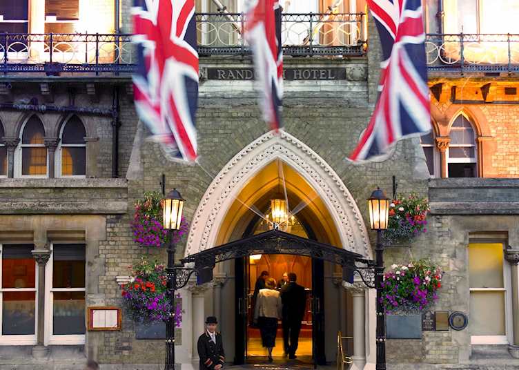Randolph Hotel front entrance